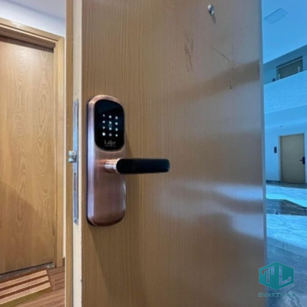 Khóa vân tay cửa gỗ Laffer LX02 khóa chuyên dụng cho cửa gỗ