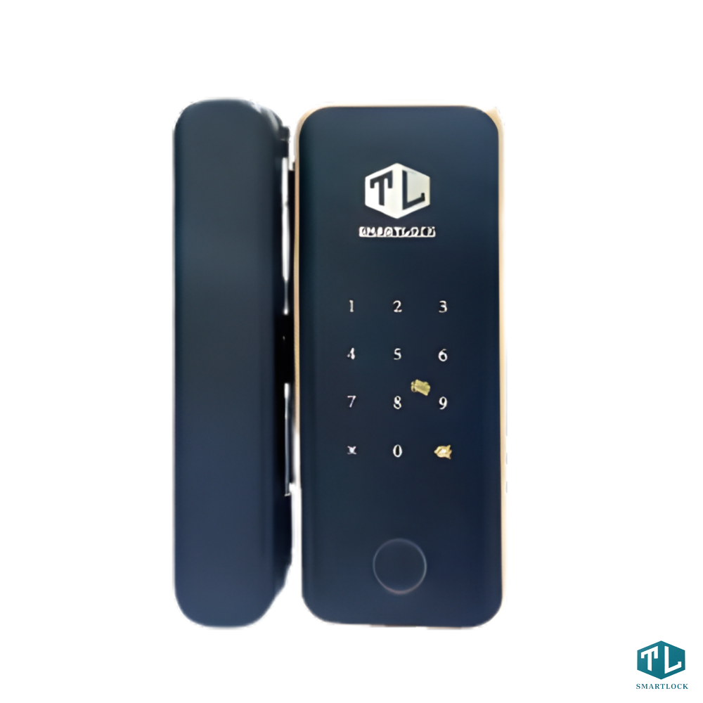 KHÓA VÂN TAY CỬA KÍNH TL22 5 khoa van tay cua kinh tl22