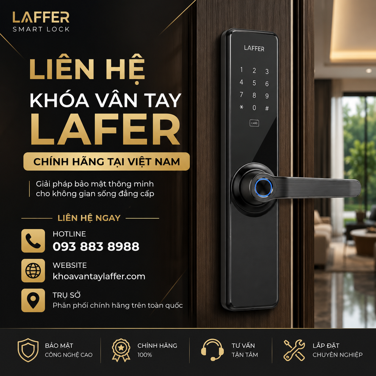 Liên hệ Khoa Vân Tay Laffer chính hãng tại Việt Nam khi có nhu cầu